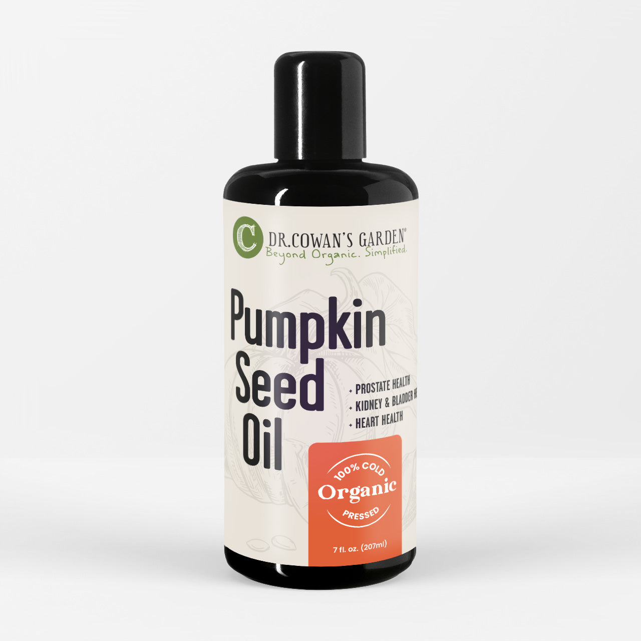 Certified Organic Pumpkin Seed Oil – Dr. Cowan's Garden