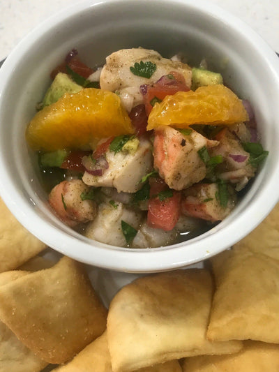 Refreshingly Healing Citrusy Ceviche