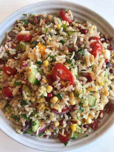 Cool Carolina Gold Rice Salad