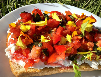 Beetroot Bruschetta