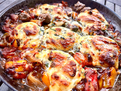 Sausage Bake with Ricotta