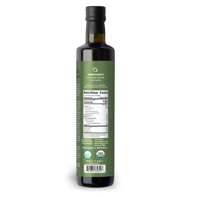 300+ Polyphenol Organic Extra Virgin Olive Oil